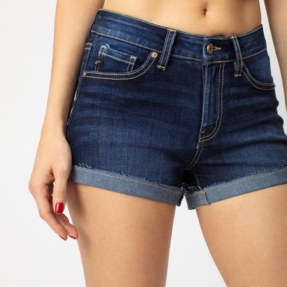 Kancan Hazel Ladies Women Denim Short KC7058D - Picture 2 of 5